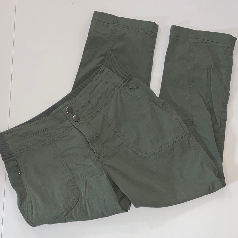 Athleta Women's Green Crop Pant | 2 - Picture 4 of 15